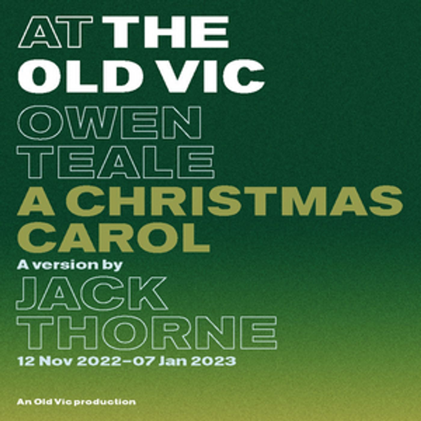 The Old Vic Announces Charity Support for City Harvest During This Year's A CHRISTMAS CAROL  Image