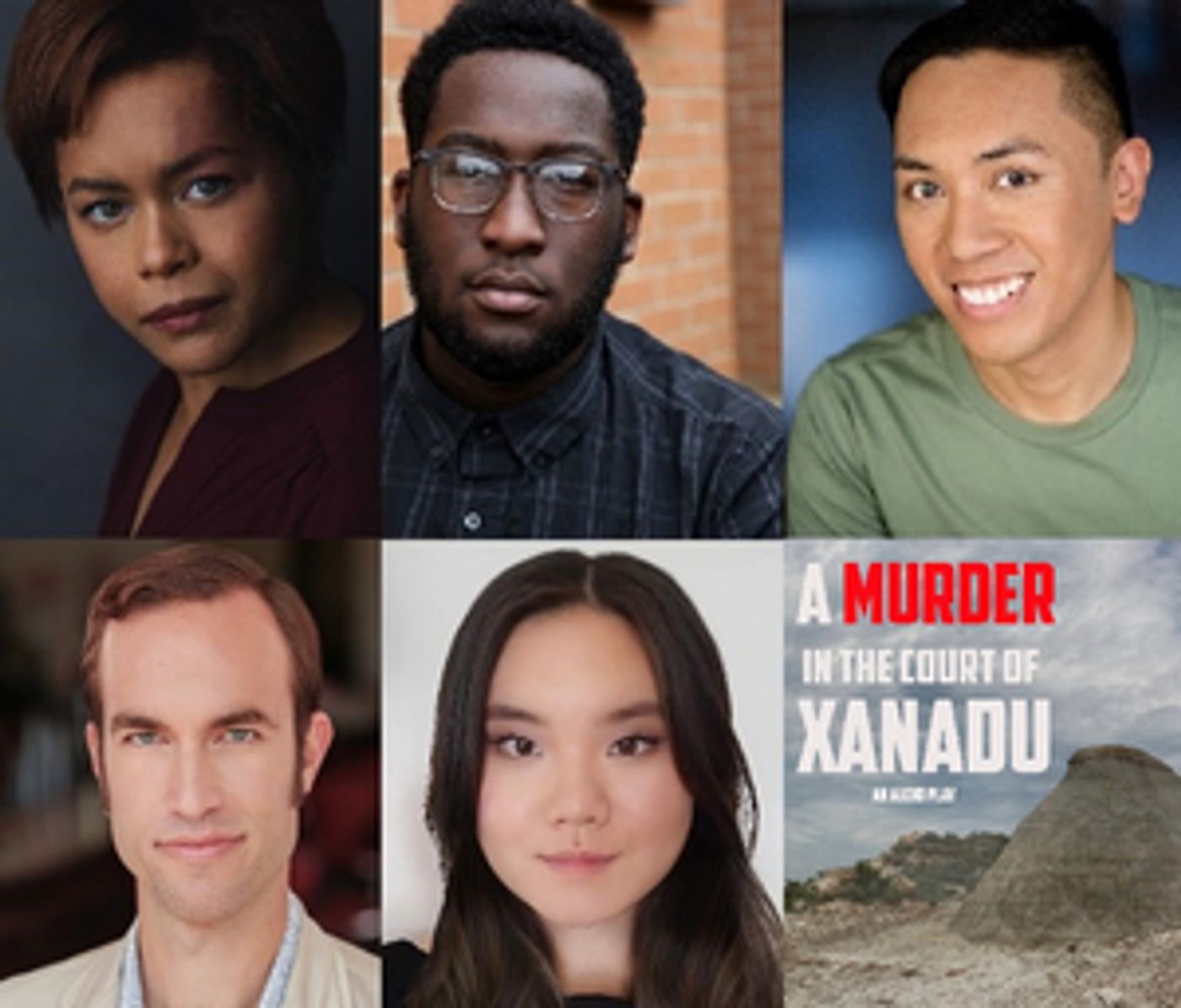 Cast Announced for A MURDER IN THE COURT OF XANADU at A Theater in the Dark  Image