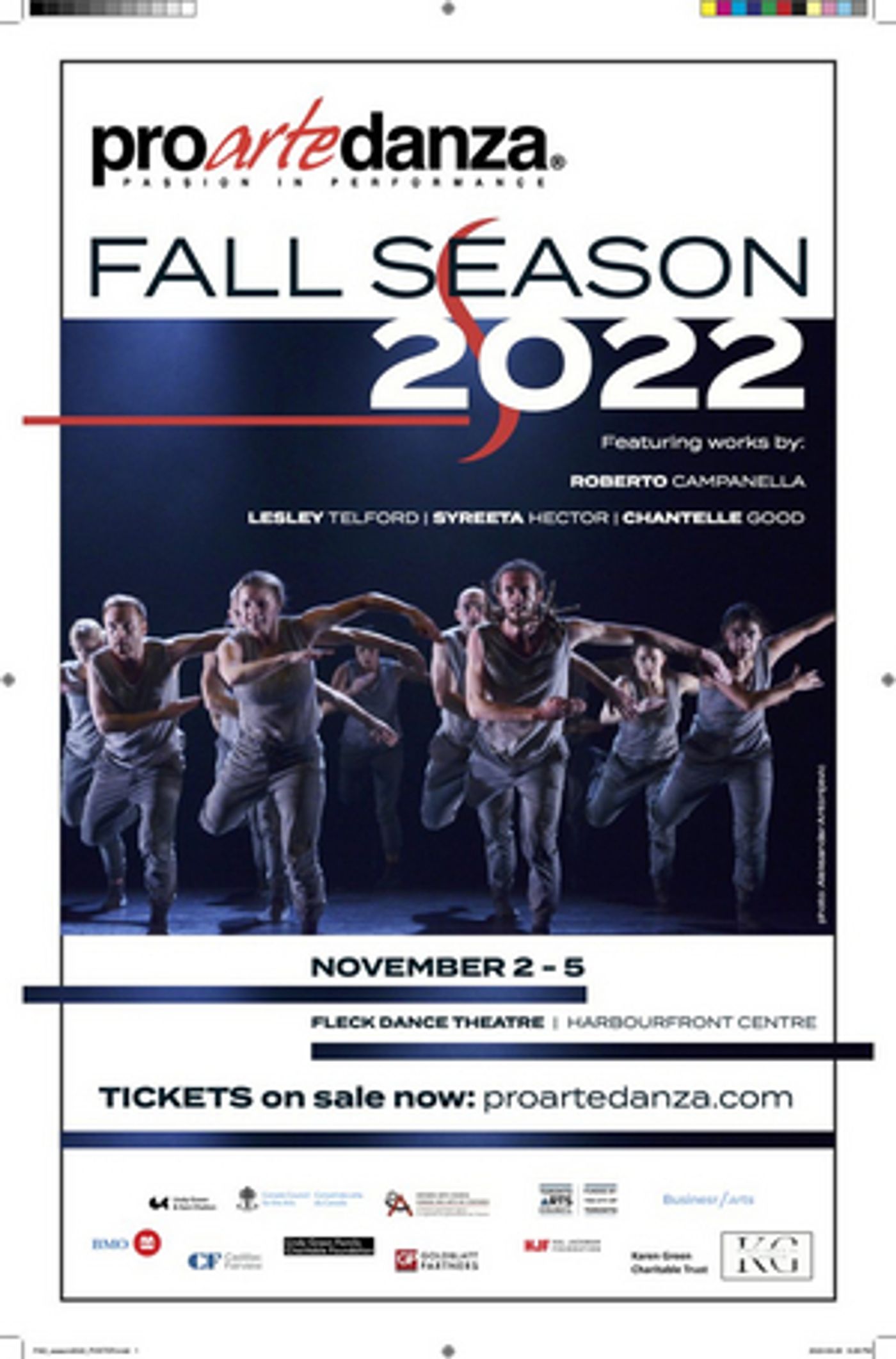 ProArteDanza Presents its Fall 2022 Season Performance at Fleck Dance Theatre  Image