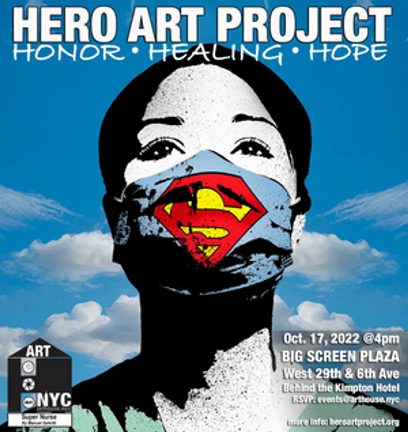 THE HERO ART PROJECT Honoring Healthcare Heroes Launches Nationally  Image