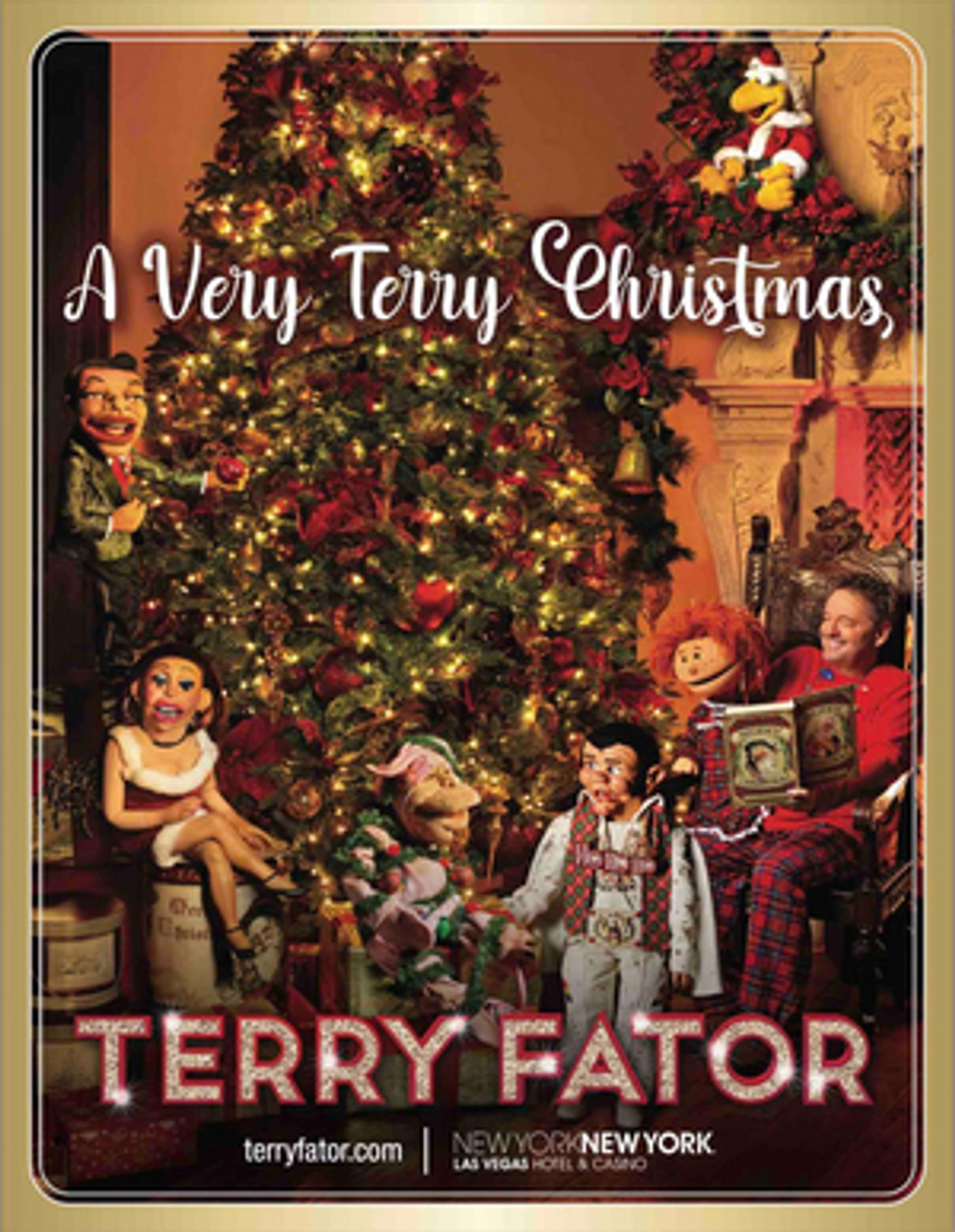 Terry Fator Is Making Spirits Bright In Las Vegas This Holiday Season With A VERY TERRY CHRISTMAS  Image