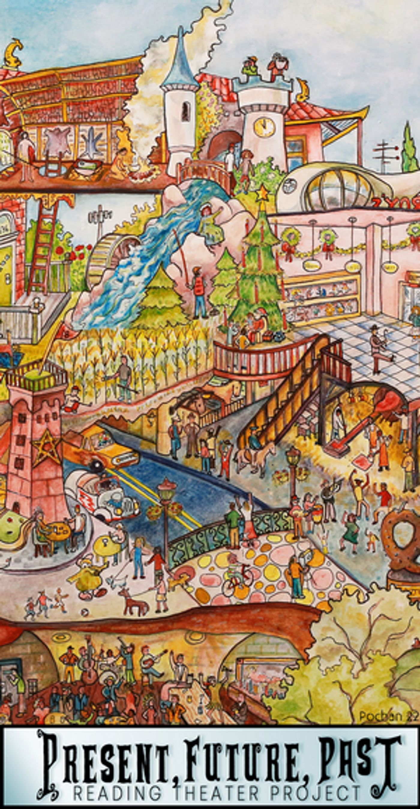 Reading Theater Project Presents New Production, PRESENT, FUTURE, PAST  Image