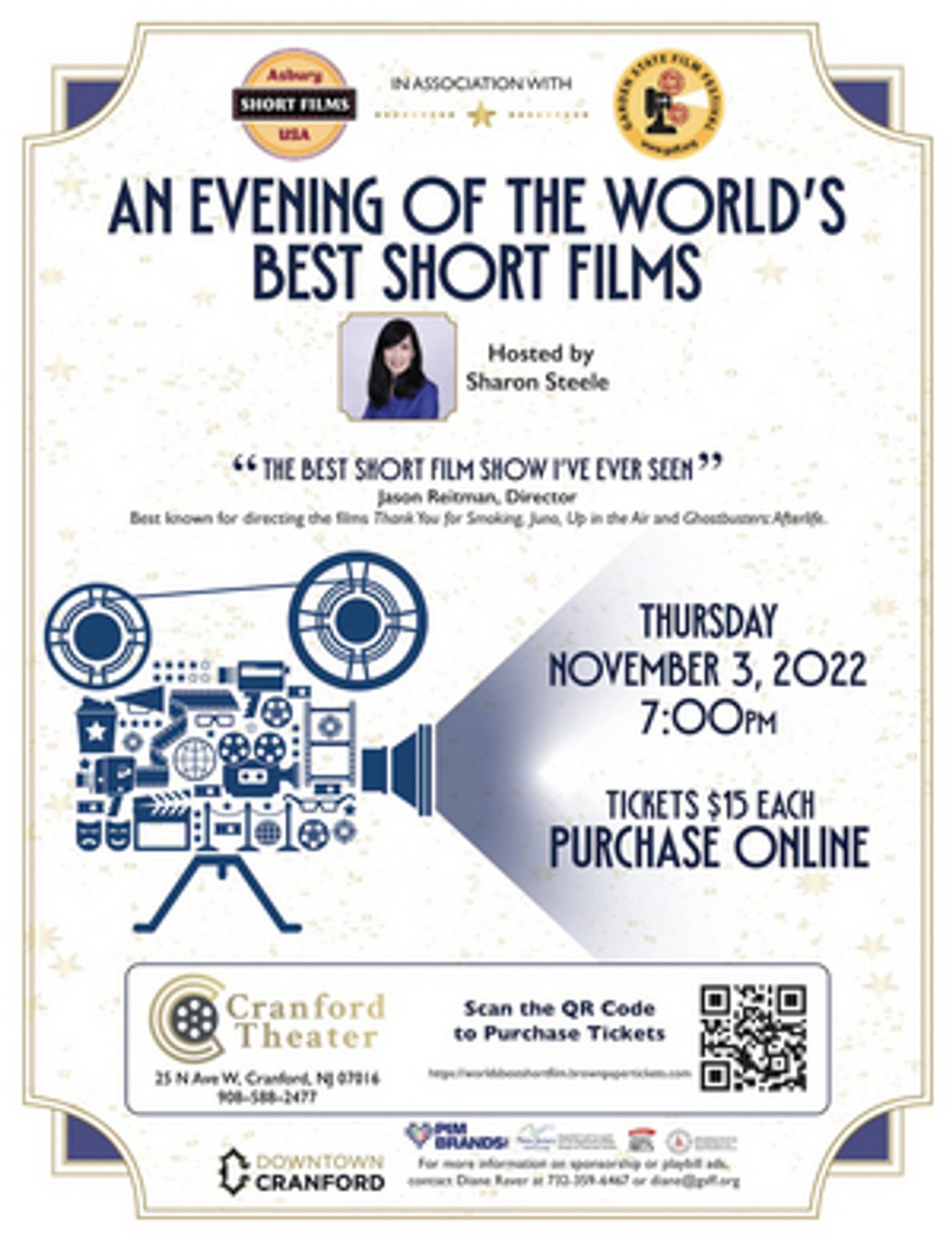 An Evening Of The World's Best Short Films Comes to the Cranford Theater  Image