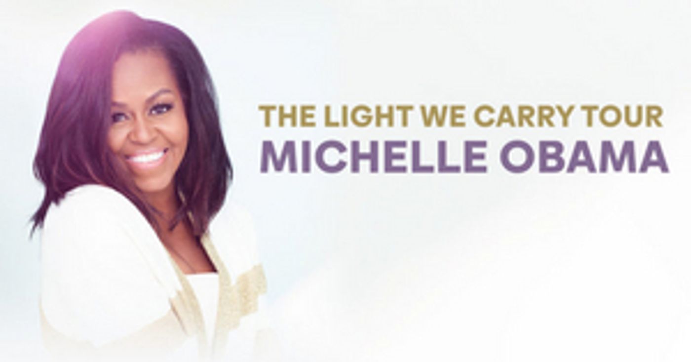 Michelle Obama Announces All-Star Lineup Of Moderators For THE LIGHT WE CARRY Tour  Image