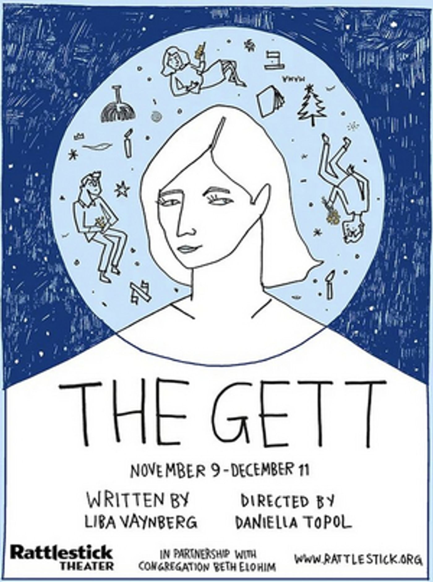 World Premiere of Liba Vaynberg's THE GETT to be Presented by Rattlestick Theater in November  Image