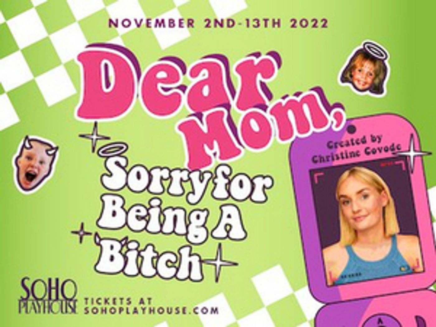Soho Playhouse Announces Return Of DEAR MOM, SORRY FOR BEING A BITCH  Image
