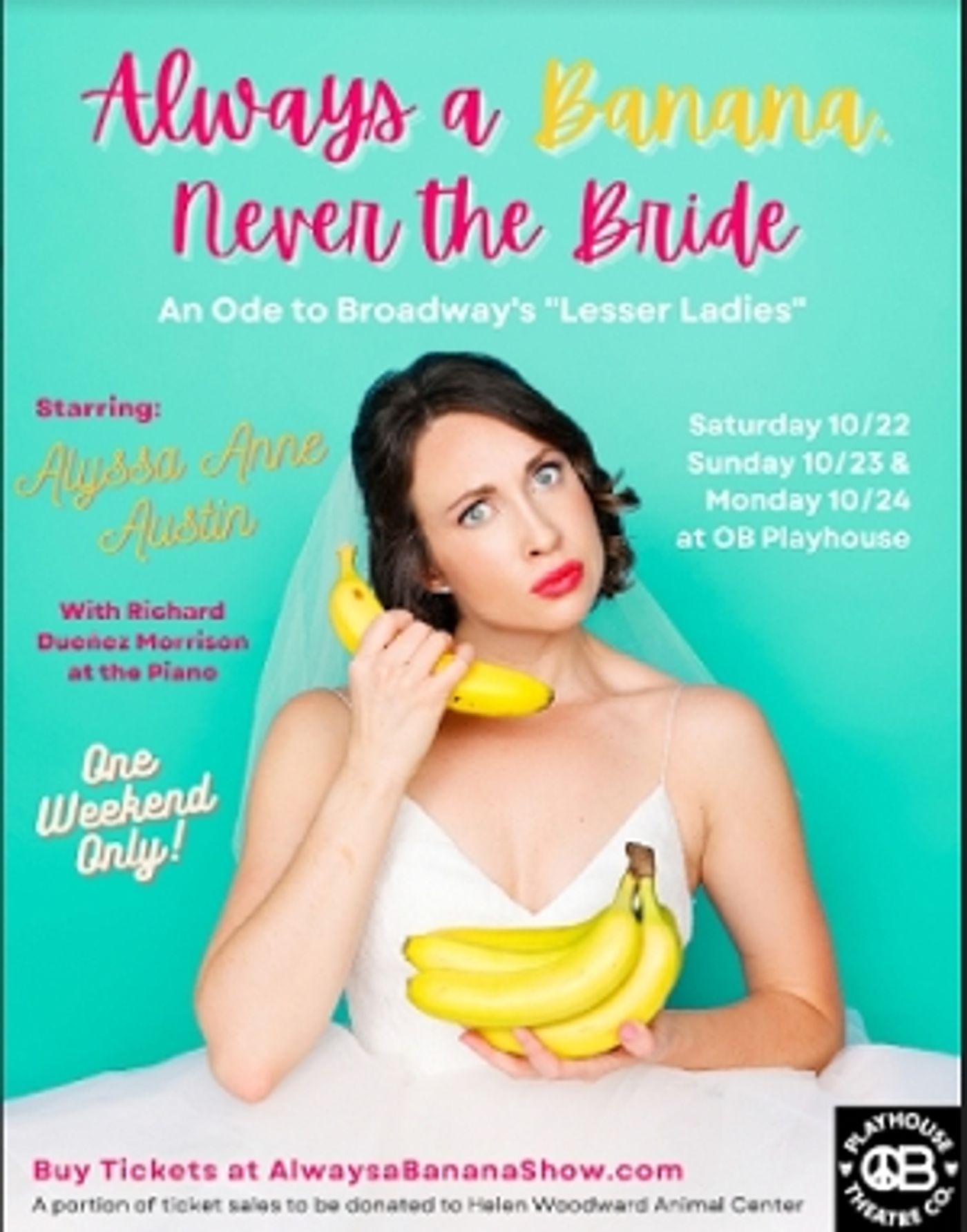 Interview: Alyssa Anne Austin talks about creating ALWAYS A BANANA, NEVER THE BRIDE at OB Playhouse Interview: Alyssa Anne Austin talks about creating ALWAYS A BANANA, NEVER THE BRIDE at OB Playhouse Image
