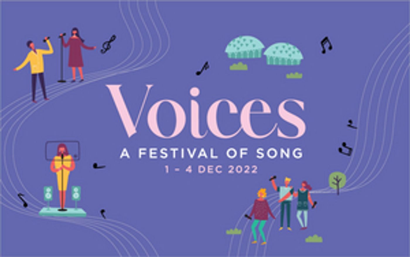 Voices – A Festival of Song Returns to Esplanade in December  Image