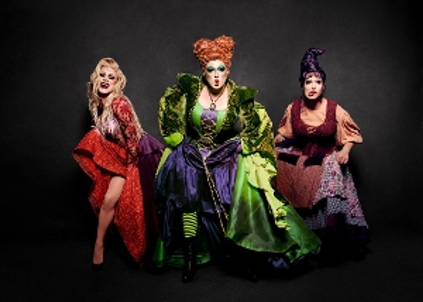 Interview: Scarlet, Tina, Alexis, Blake of WITCH PERFECT: LIVE SINGING DRAG SHOW (TINA BURNER, SCARLET ENVY, AND ALEXIS MICHELLE) at The Brave New Workshop Comedy Theatre  Image