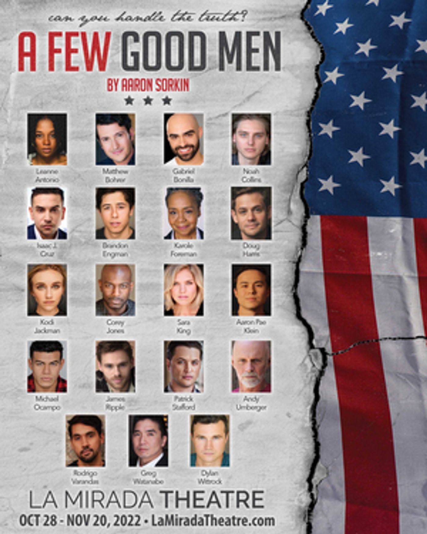 Doug Harris, Andy Umberger & More to Star in A FEW GOOD MEN at La Mirada Theatre  Image