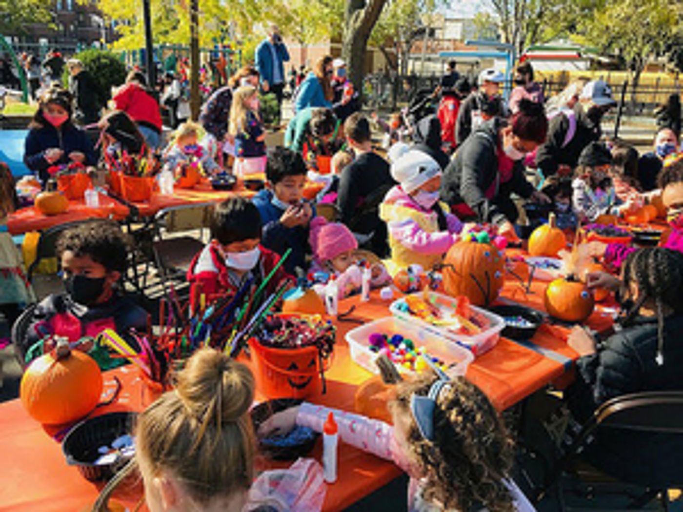 Chicago Children's Theatre To Throw A Walkie Talkie Dancey Party At Unity Park's Pumpkinfest  Image