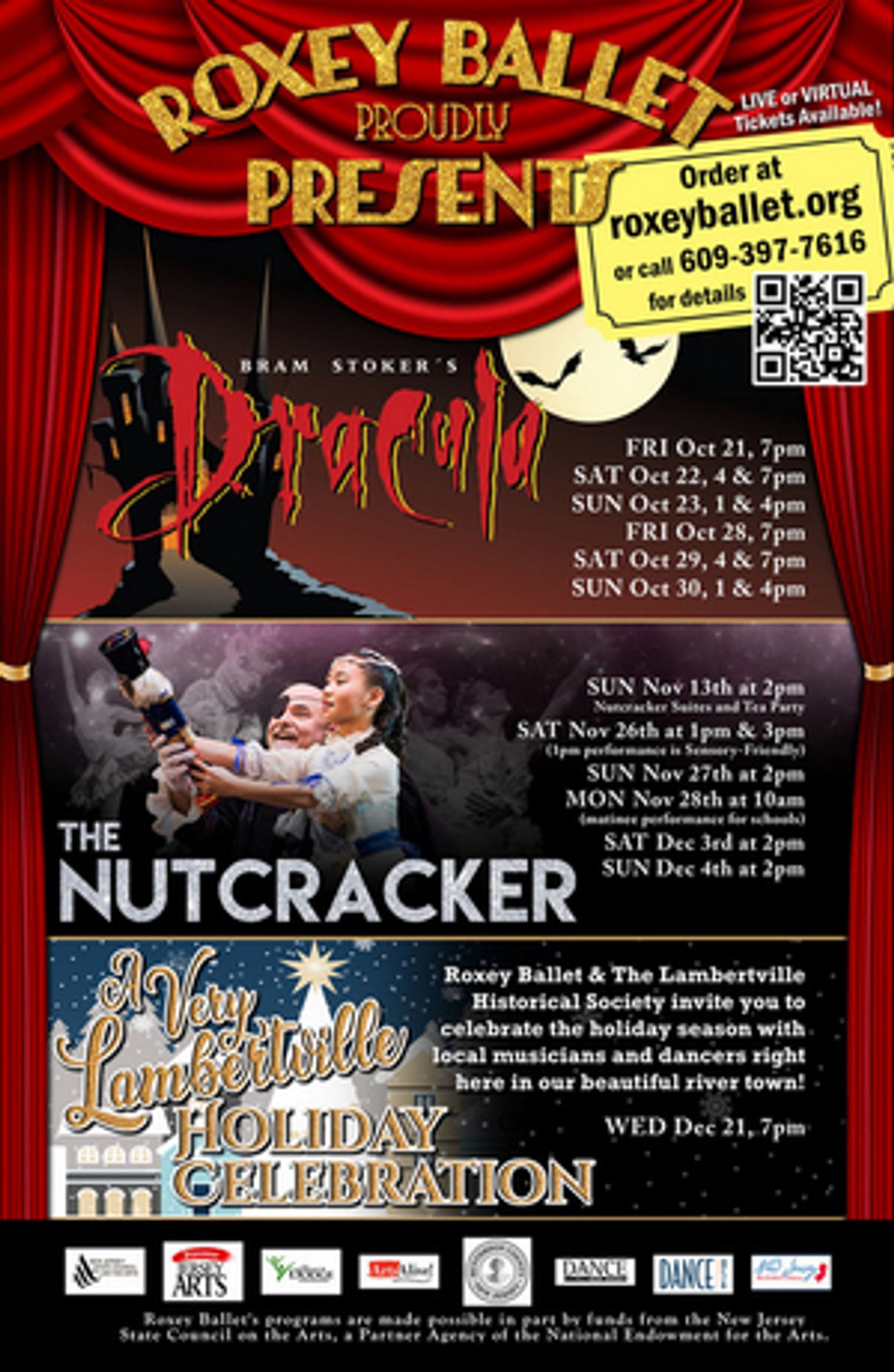 Roxey Ballet Presents Bram Stokers DRACULA Just In Time For Halloween  Image