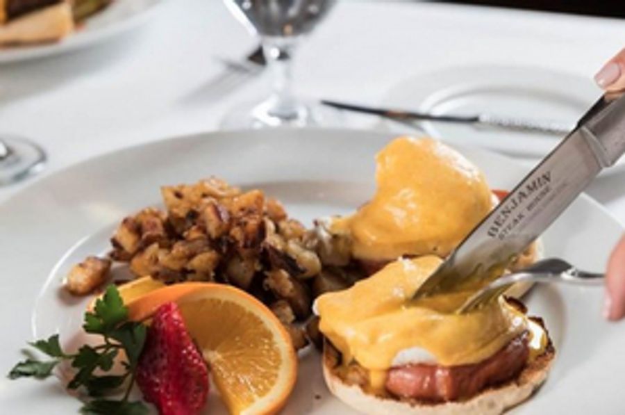 Breakfast at Benjamin Steakhouse in Midtown East-Morning Meal Perfection Image