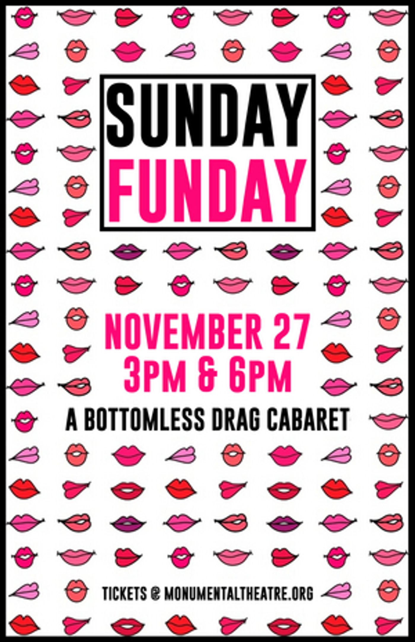 Monumental Theatre Company Presents SUNDAY FUNDAY Next Month  Image