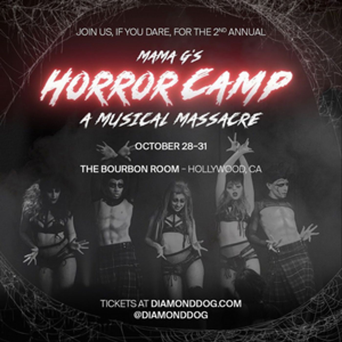 Frankie Grande, Marissa Jaret Winokur, Emma Hunton & More to Star in MAMA G'S HORROR CAMP MUSICAL MASSACRE Frankie Grande, Marissa Jaret Winokur, Emma Hunton & More to Star in MAMA G'S HORROR CAMP MUSICAL MASSACRE Image