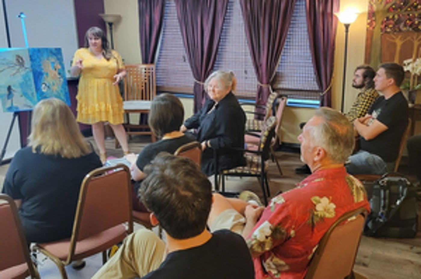 Creatives Network As They Share Their Works At The Season's Final LAB  Image