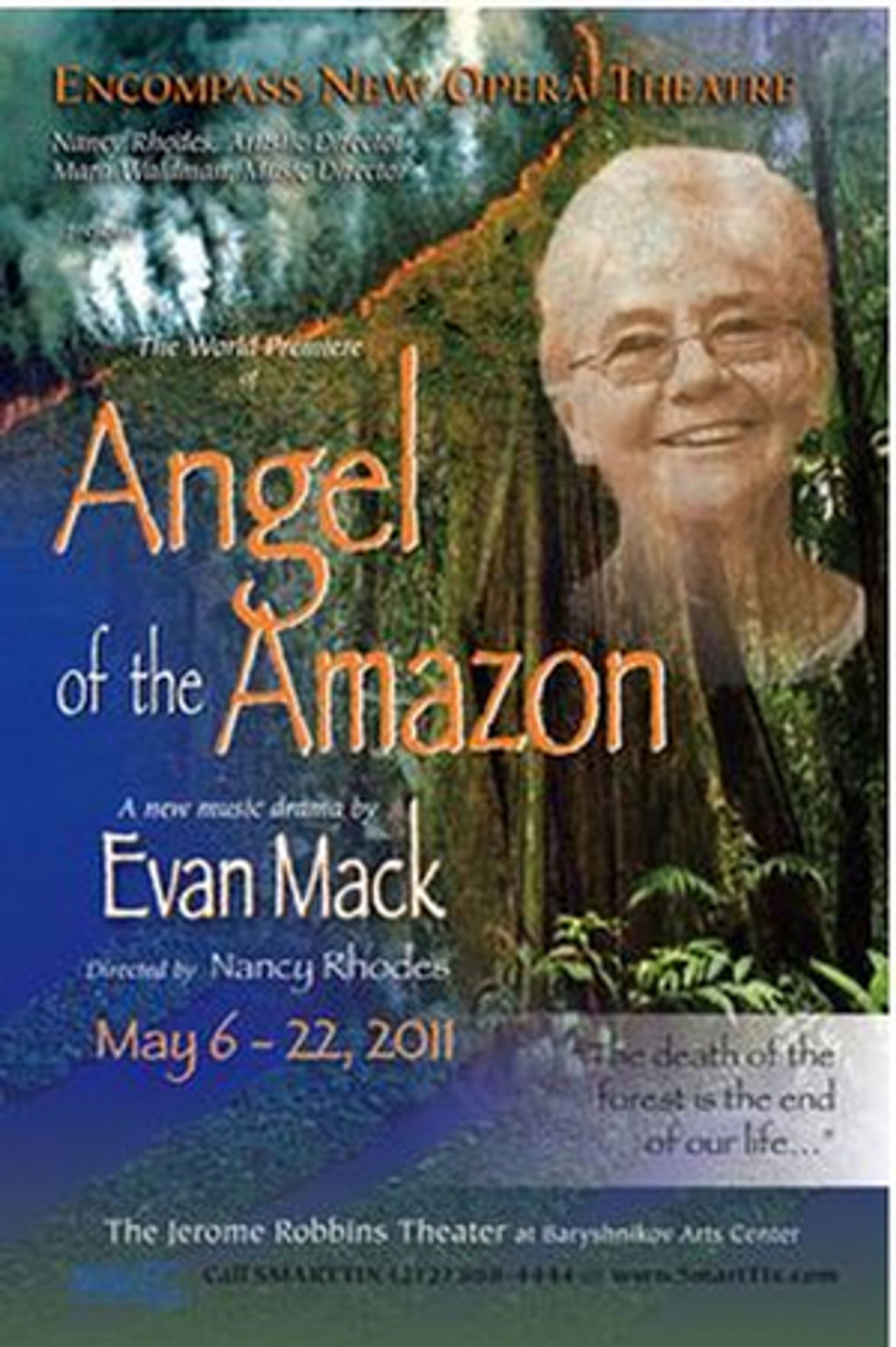 Encompass to Present ANGEL OF THE AMAZON at The Sheen Center in November  Image