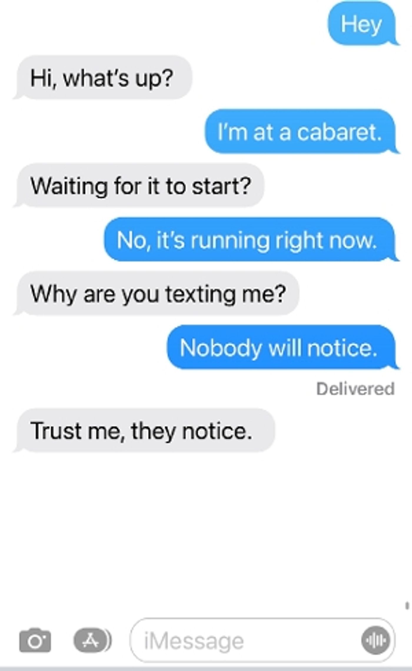 Feature: Now Showing: Cabaret Contempt  Image