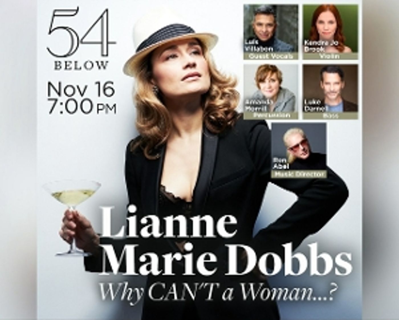 10 Videos That Have Us Waiting For Lianne Marie Dobbs In Why CAN'T A Woman...? at 54 Below November 16th  Image