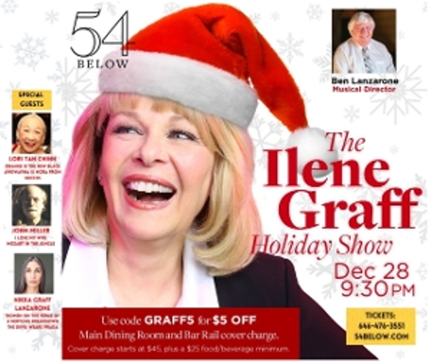 10 Videos To Make Us Cheery About THE ILENE GRAFF HOLIDAY SHOW at 54 Below  Image