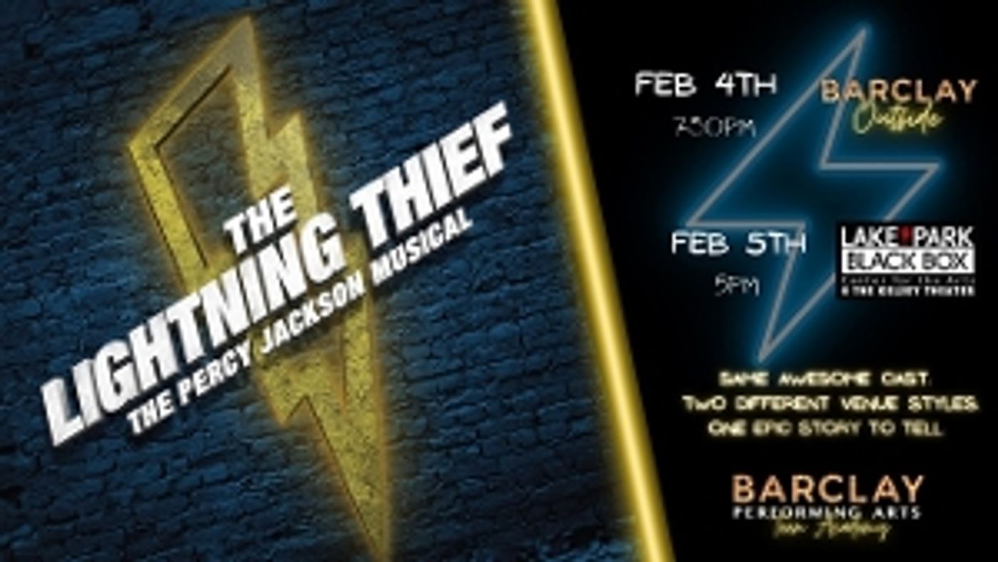 BARCLAY Performing Arts Stages THE LIGHTNING THIEF: THE PERCY JACKSON MUSICAL  Image
