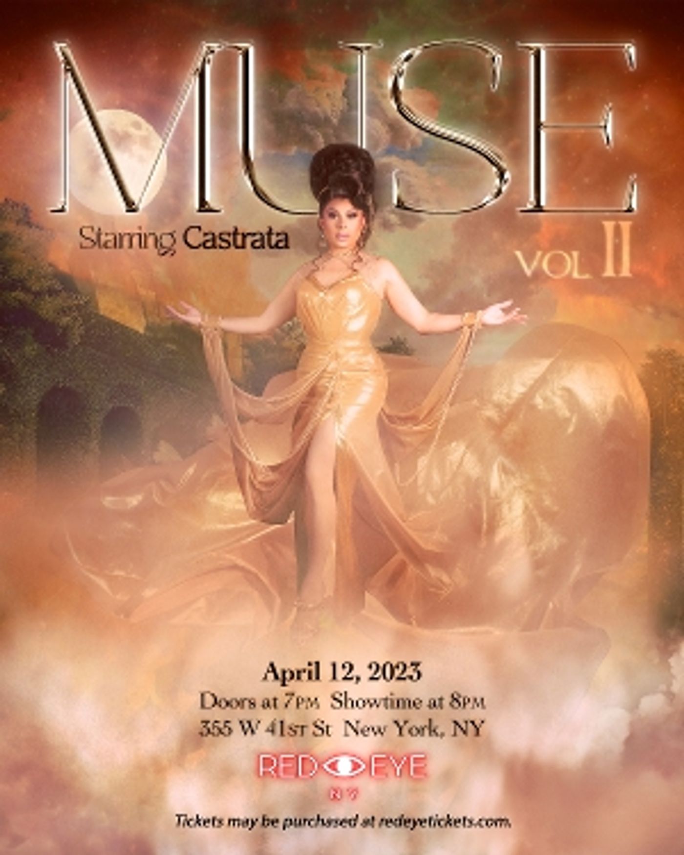 Castrata Returns With Follow-Up Club Act MUSE VOL. II at Red Eye NY  Image