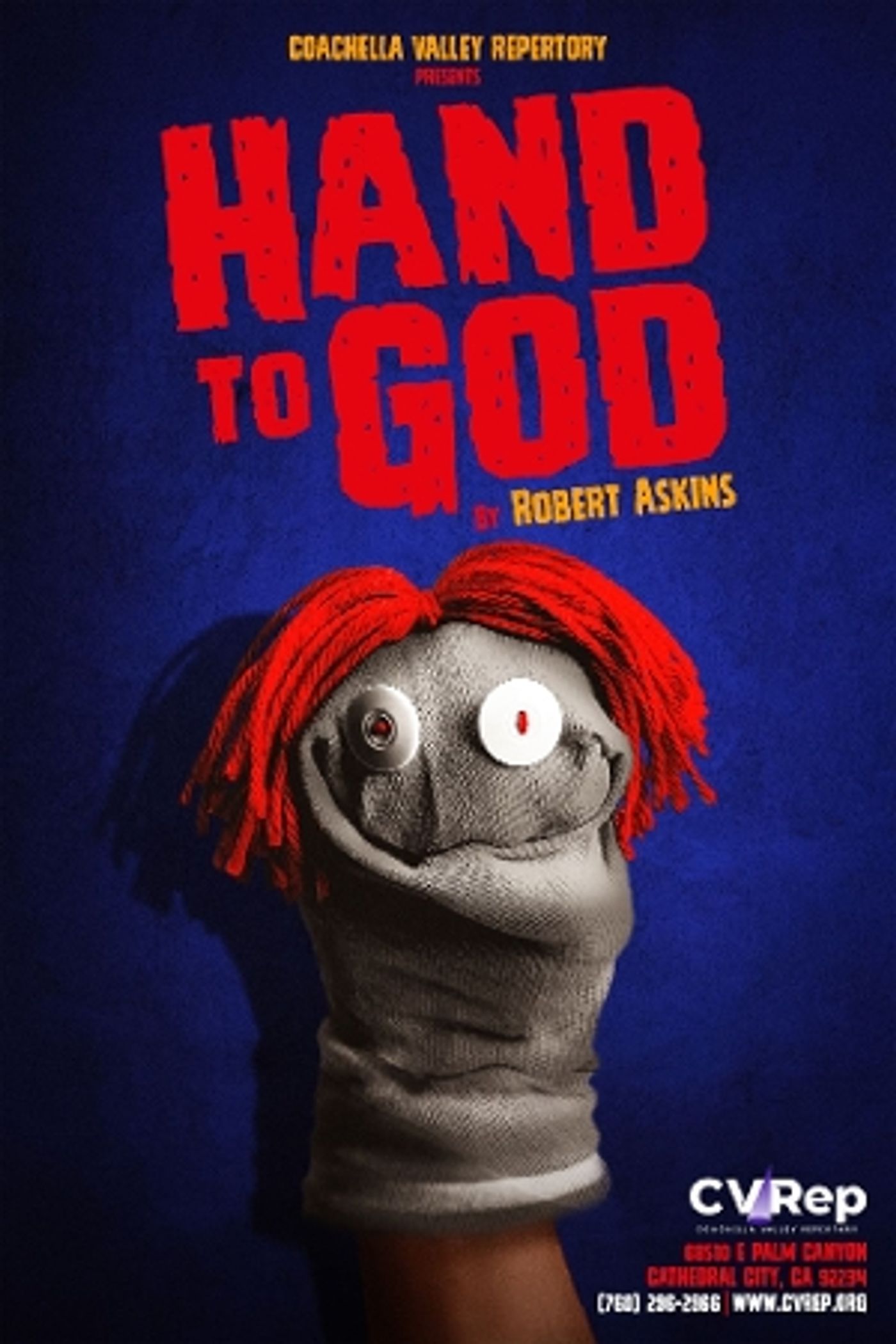 HAND TO GOD Comes To CVRep Next Week  Image