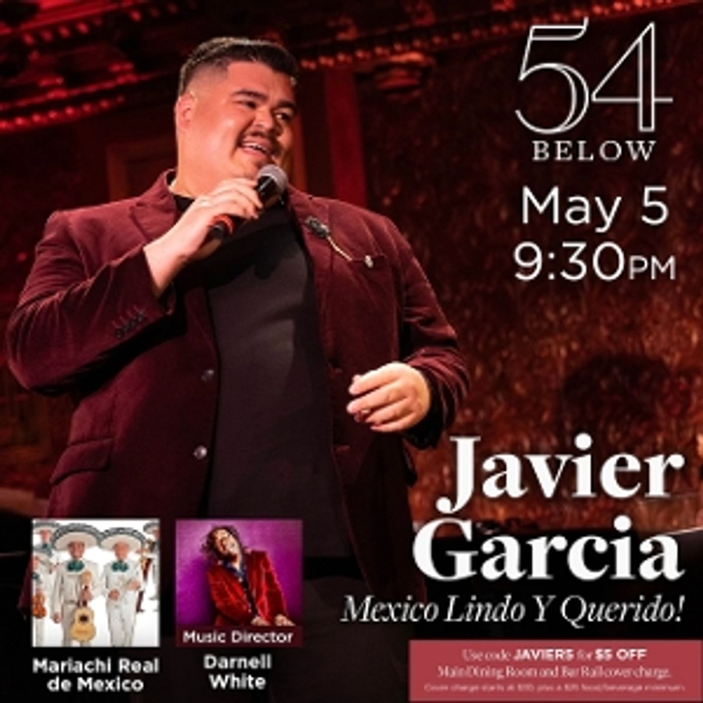 4 Videos Introducing Javier Garcia To NYC Before 54B Debut With MEXICO LINDO Y QUERIDO!  Image