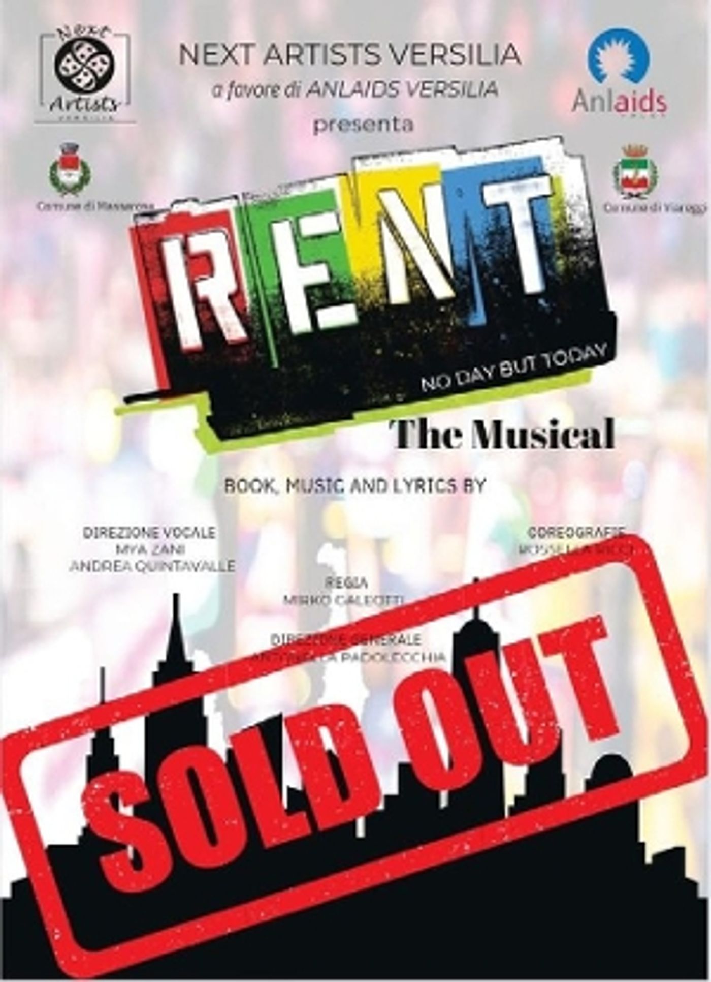RENT - Al Teatro Vittoria Manzoni  Image