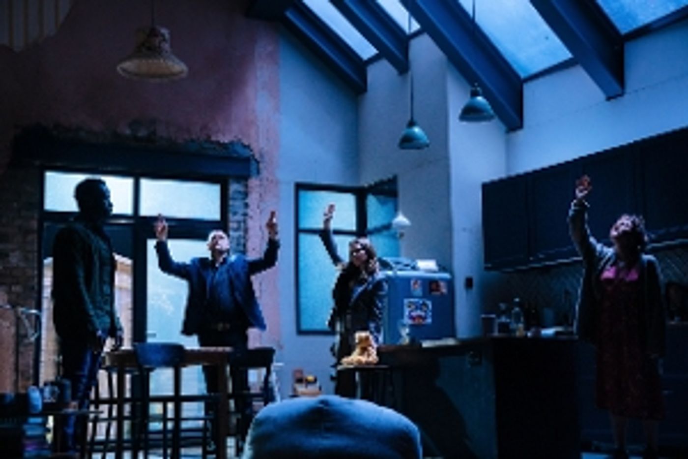 Interview: 'Engaging, Gripping, Thrilling, and Brilliant' Jaime Winstone, Clifford Samuel, Sophia Bush, Ricky Champ on 2:22 - A GHOST STORY  Image