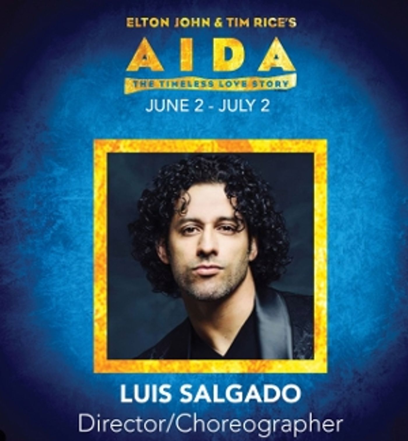 Interview: Luis Salgado of AIDA at STAGES St. Louis In The Ross Family Theater At The Kirkwood Performing Arts Center  Image