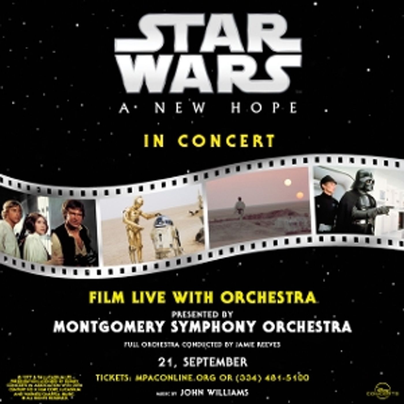 Interview: Conductor Jamie Reeves of Star Wars: A New Hope in Concert at Montgomery Symphony Orchestra  Image