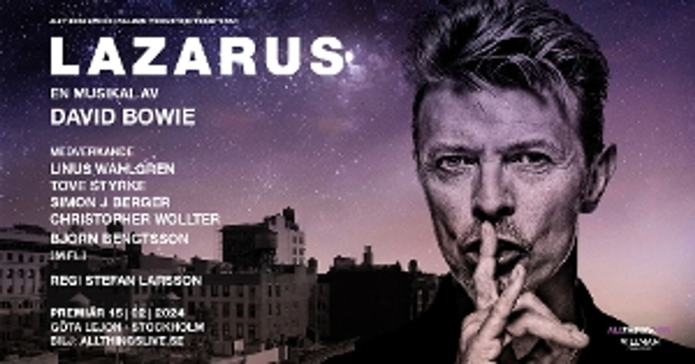 LAZARUS Will Have Sweden Debut At Göta Lejon LAZARUS Will Have Sweden Debut At Göta Lejon Image