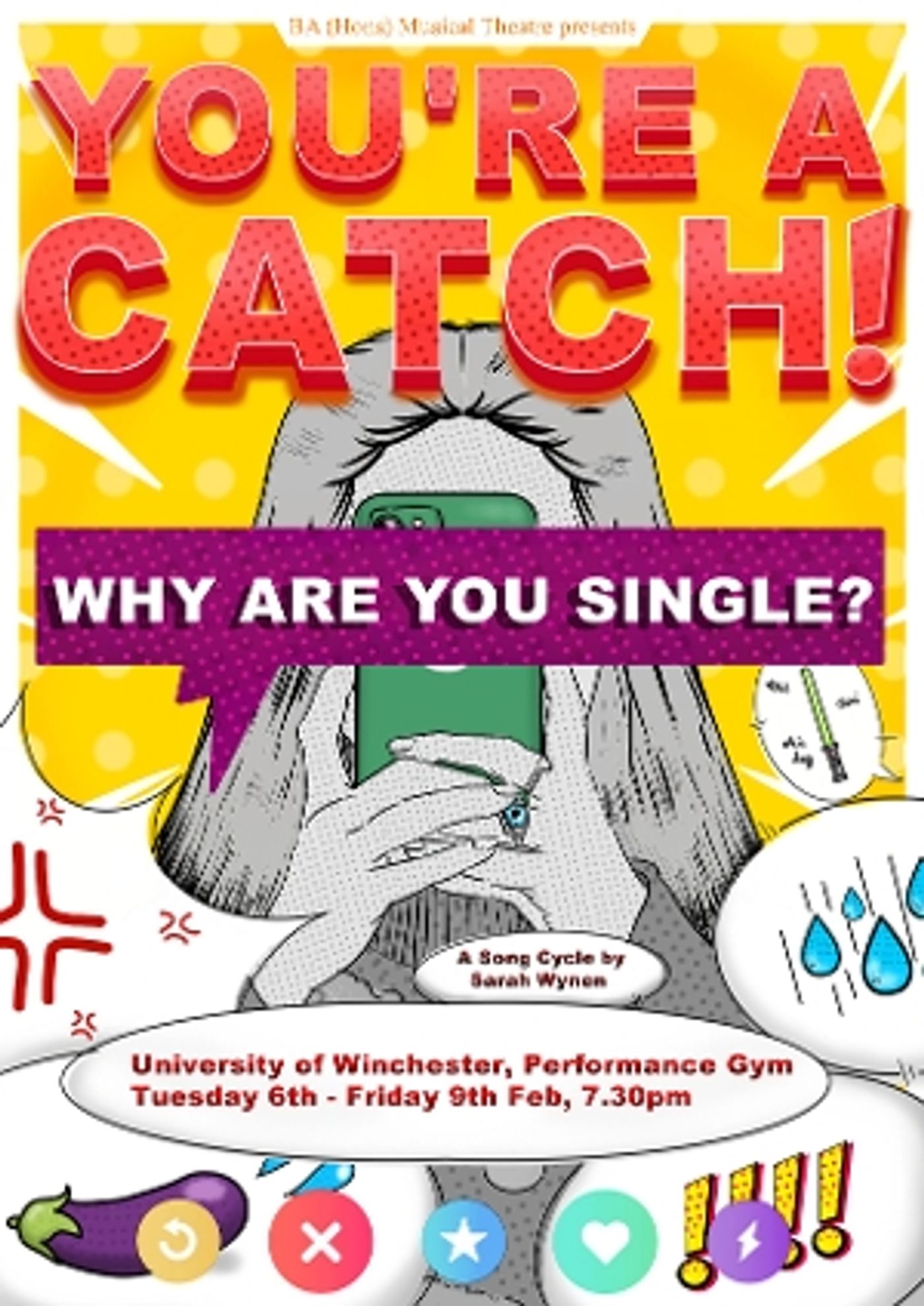 Student Blog: Workshopping YOU'RE A CATCH!: A Journey Through Dating in The 21st Century  Image