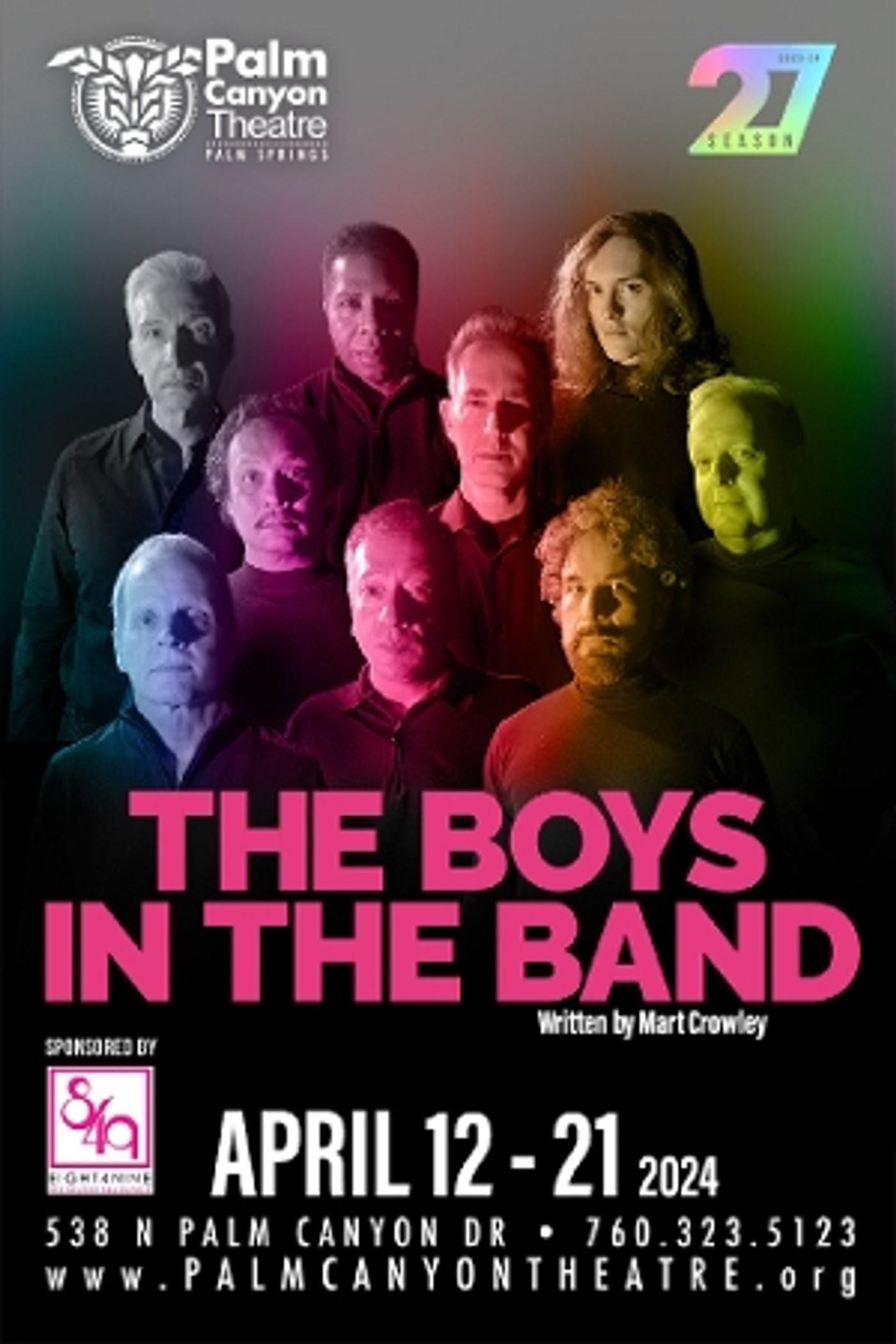 Feature: It's Time To Play A Game With THE BOYS IN THE BAND at Palm Canyon Theatre  Image