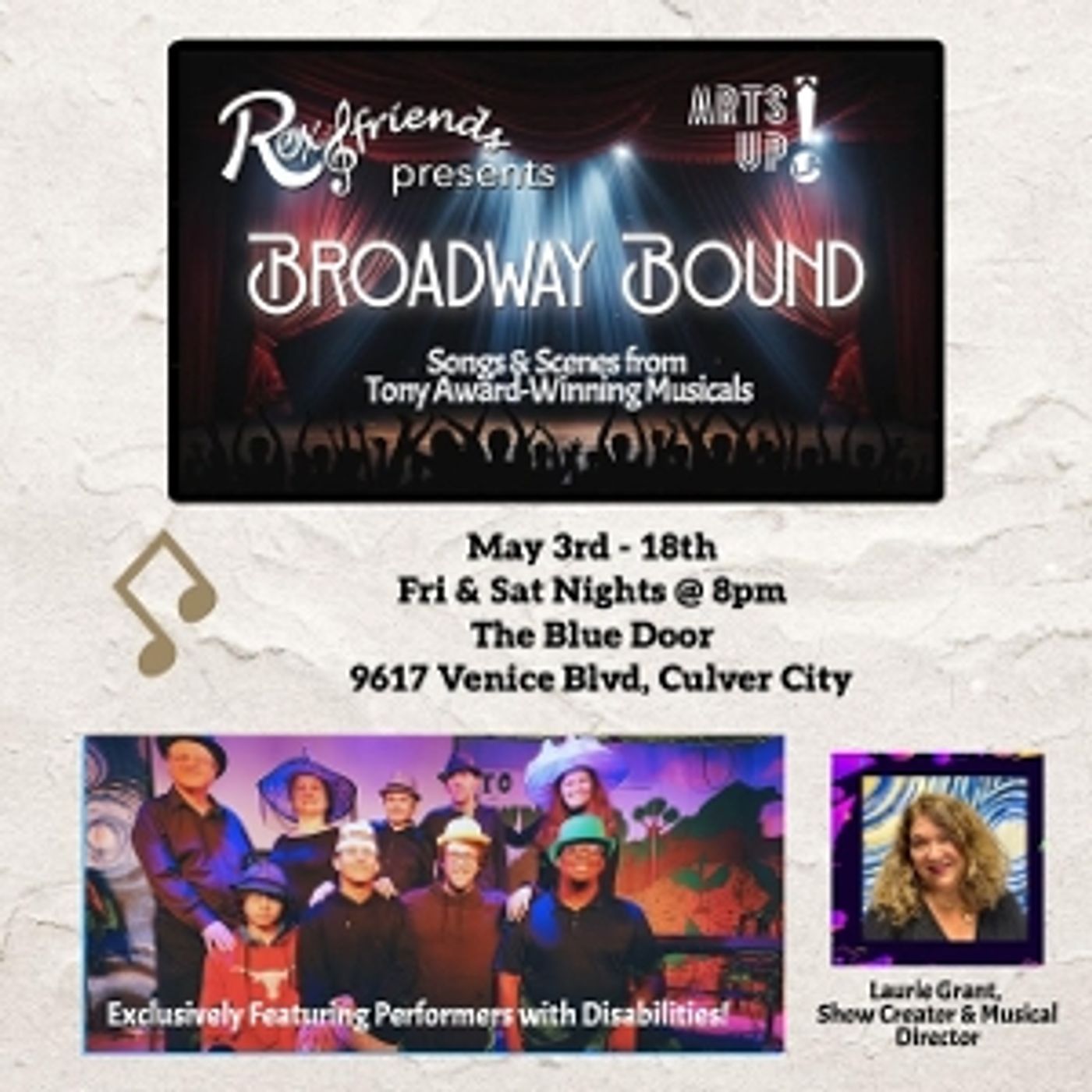 Interview: Laurie Grant on Broadway Bound: Songs & Scenes from Tony Award-Winning Musicals  Image