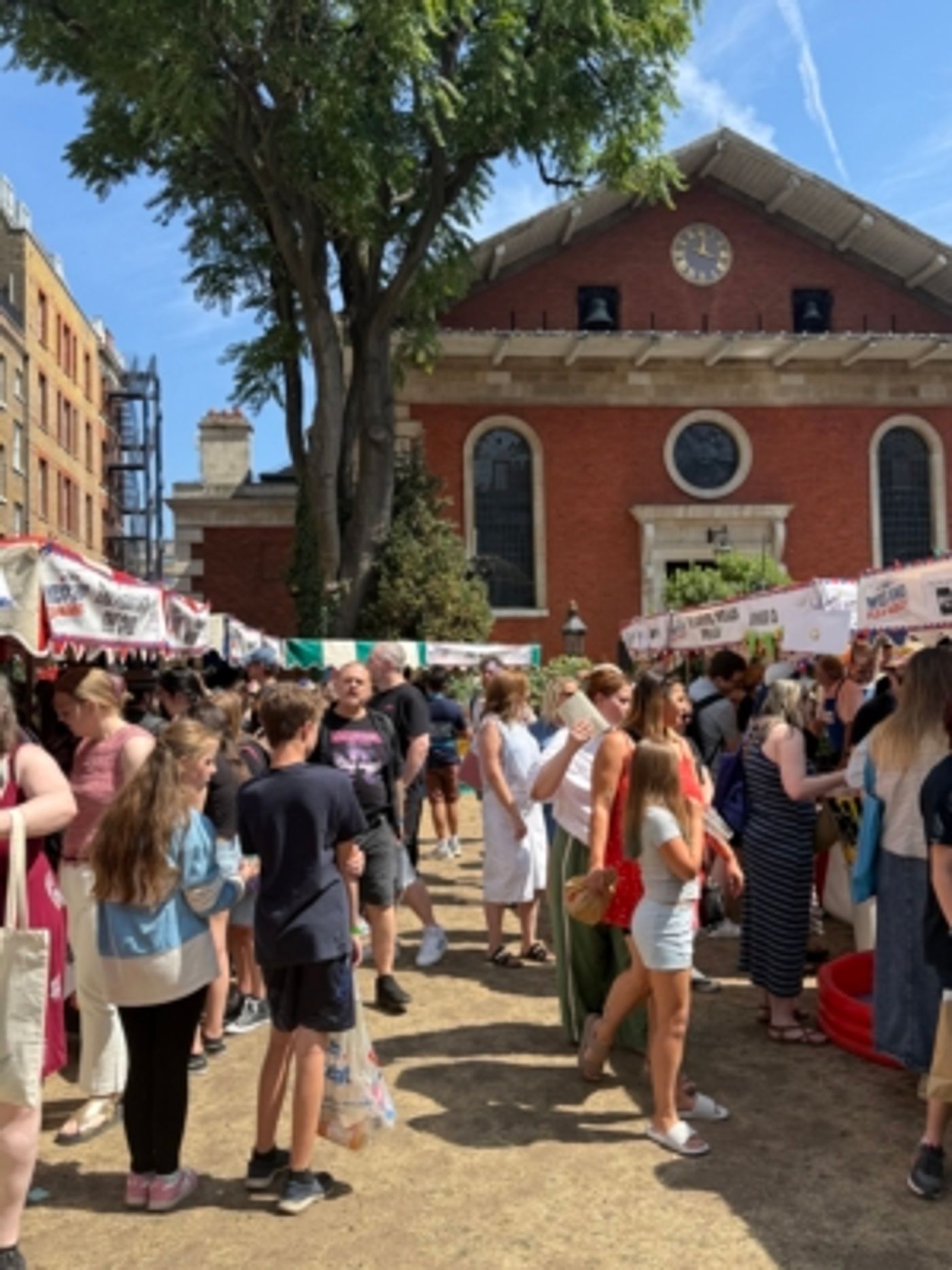 Feature: DISPATCHES FROM THE WEST END FLEA MARKET, St Paul's Church Image