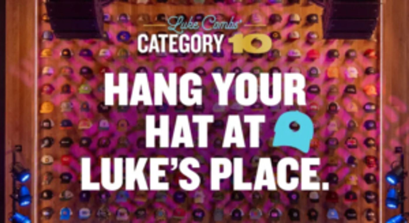 Feature: luke Combs’ Category 10 Invites Fans to Leave Their Mark on Las Vegas Image