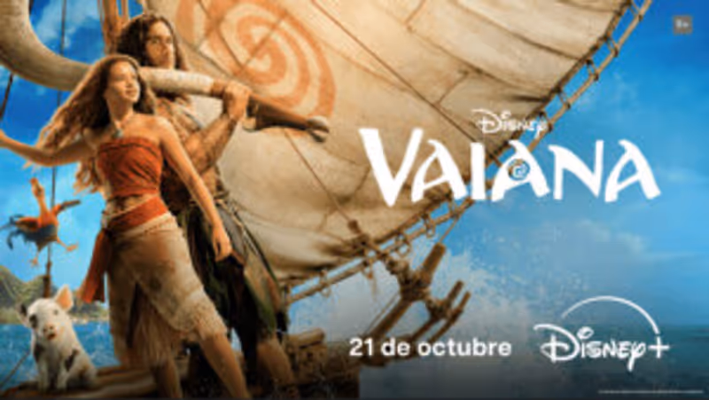 La versión de acción real de VAIANA llega a Disney+ el 21 de octubre Image