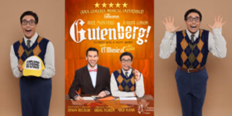 Aaron Cobos se incorpora a GUTENBERG! EL MUSICAL tras ganar el Premio Talía Image