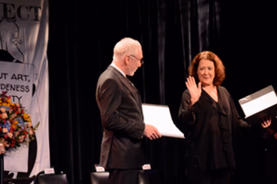 VIDEO: Watch Karen Ziemba And Patrick Page Lead TheatreWorks' SHAKESPEARE IN VEGAS Reading- Live at 9pm! Image