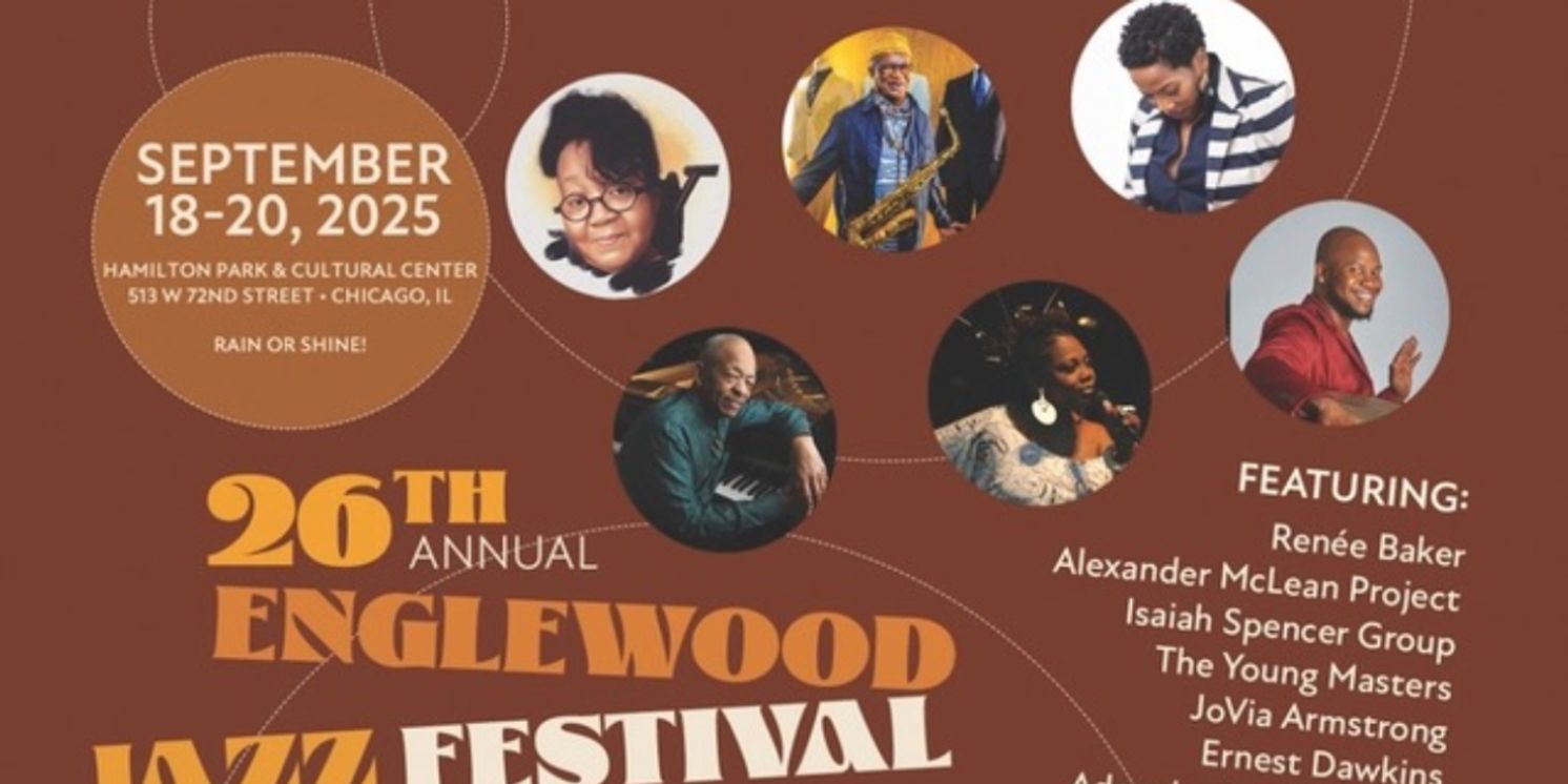 26th Anniversary Englewood Jazz Festival Set For September  Image