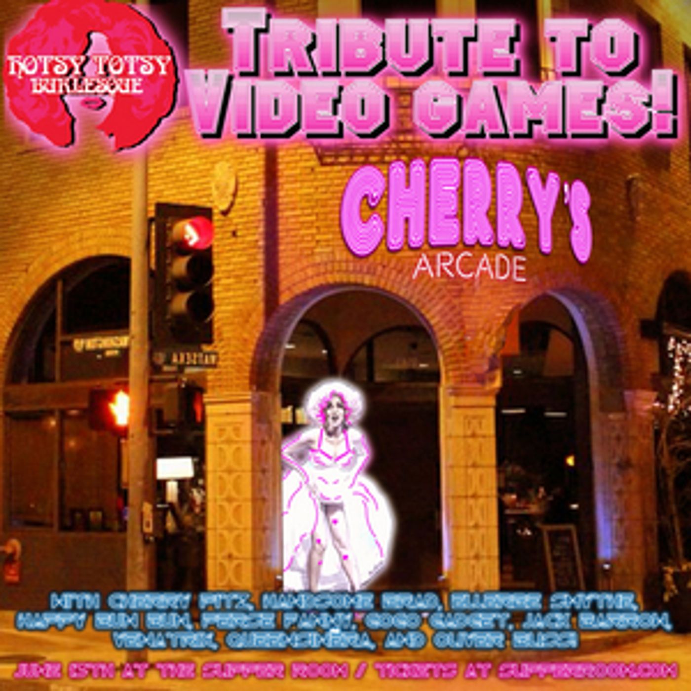 A HOTSY TOTSY BURLESQUE TRIBUTE TO VIDEO GAMES Comes To The Slipper Room This June  Image