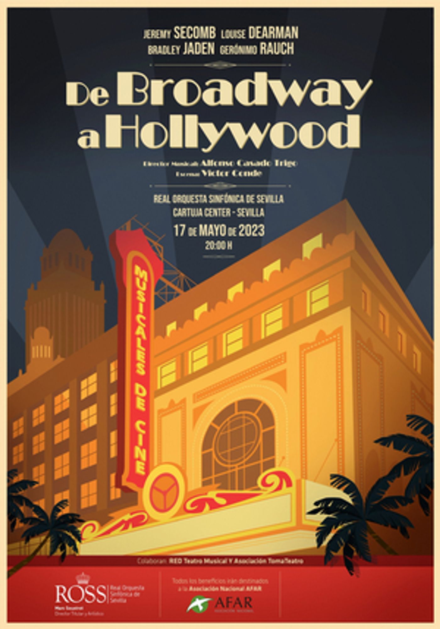 Alfonso Casado dirigirá el concierto benéfico DE BROADWAY A HOLLYWOOD en Sevilla  Image