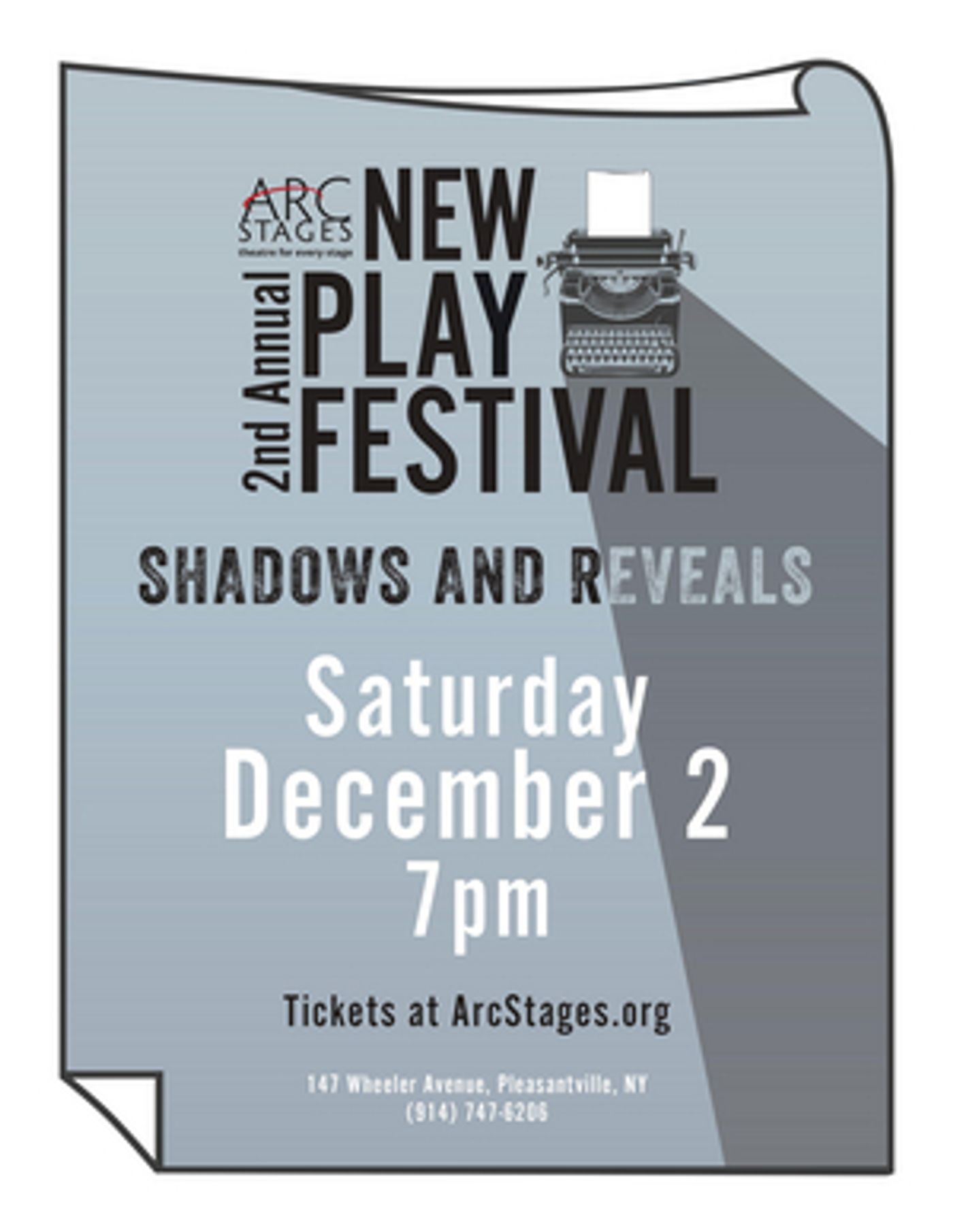 Arc Stages Hosts Second Annual New Play Festival  Image
