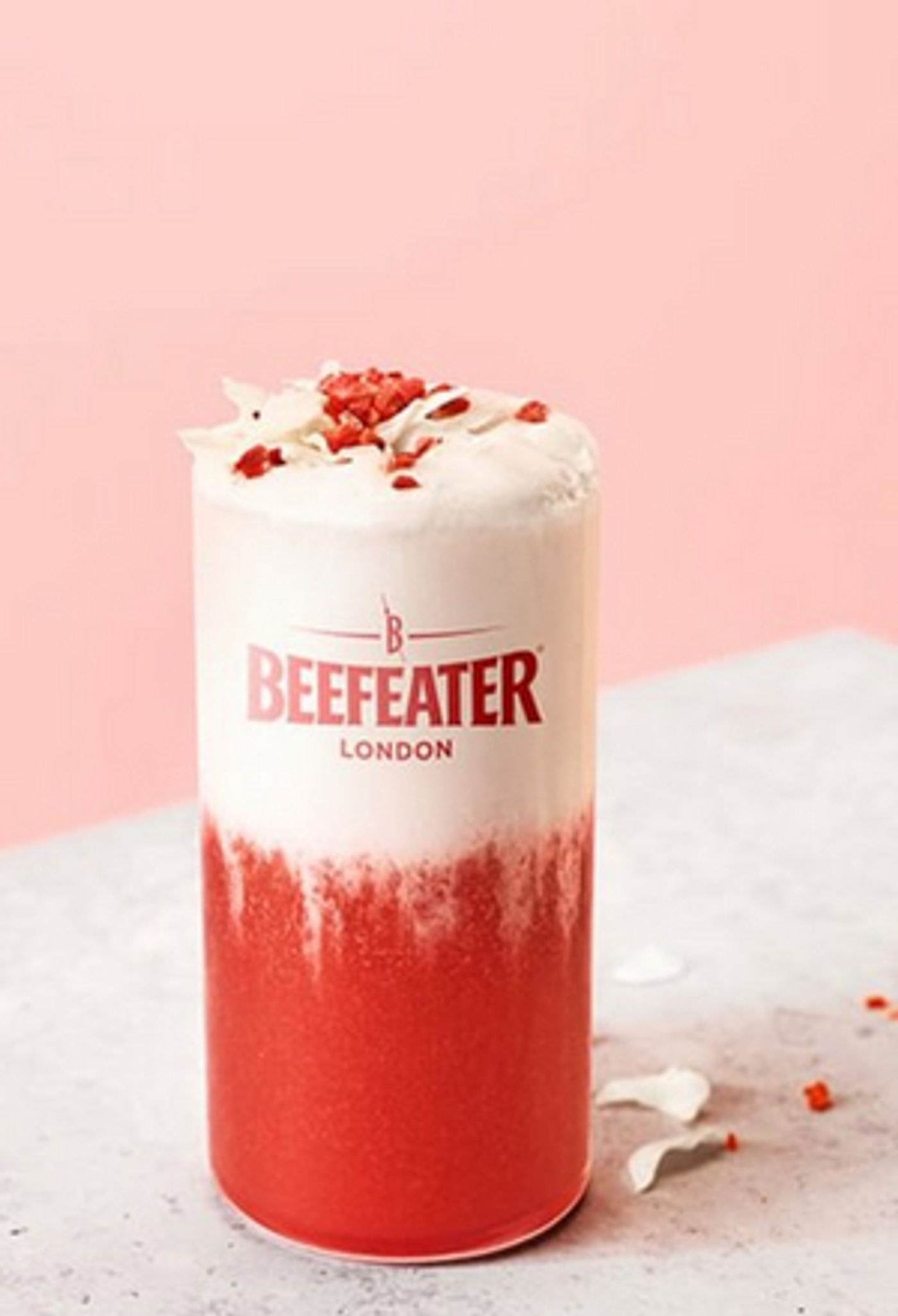 BEEFEATER Strawberries & Coconut Cream-A Festive Cocktail Recipe  Image