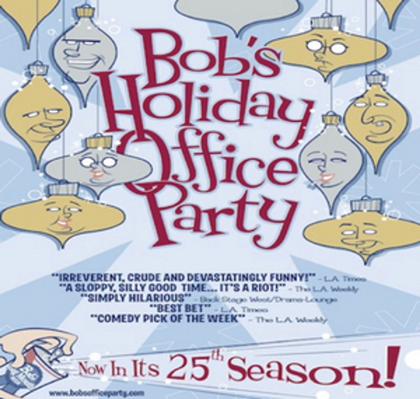BOB'S HOLIDAY OFFICE PARTY Returns to Beverly Hills Playhouse Next Month  Image