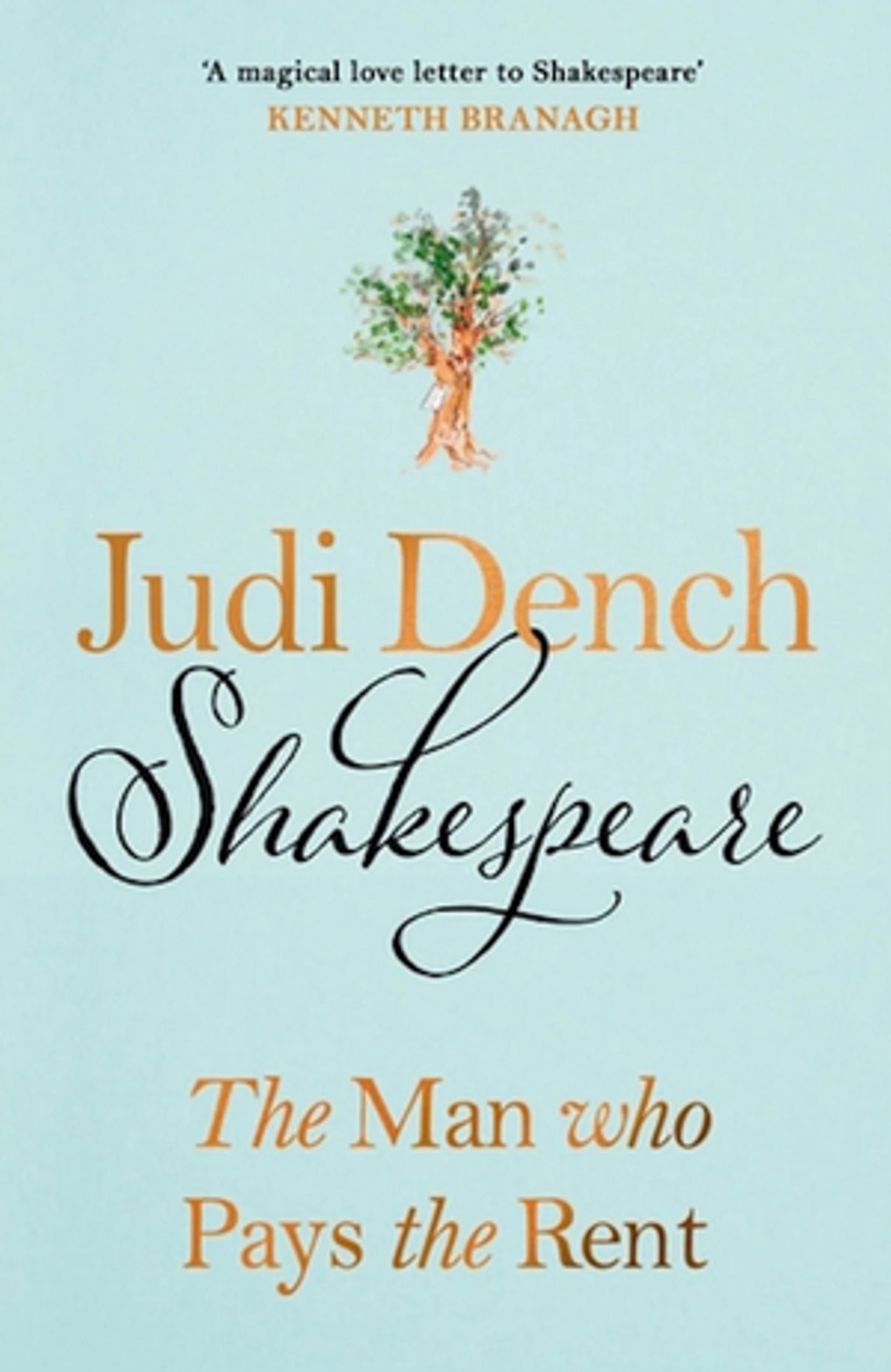 Book Review: SHAKESPEARE – THE MAN WHO PAYS THE RENT, Judi Dench  Image