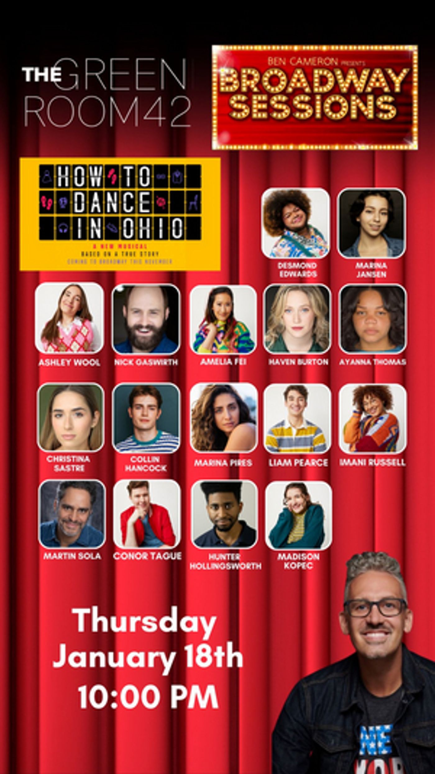 Broadway Sessions Continues With HOW TO DANCE IN OHIO  Image