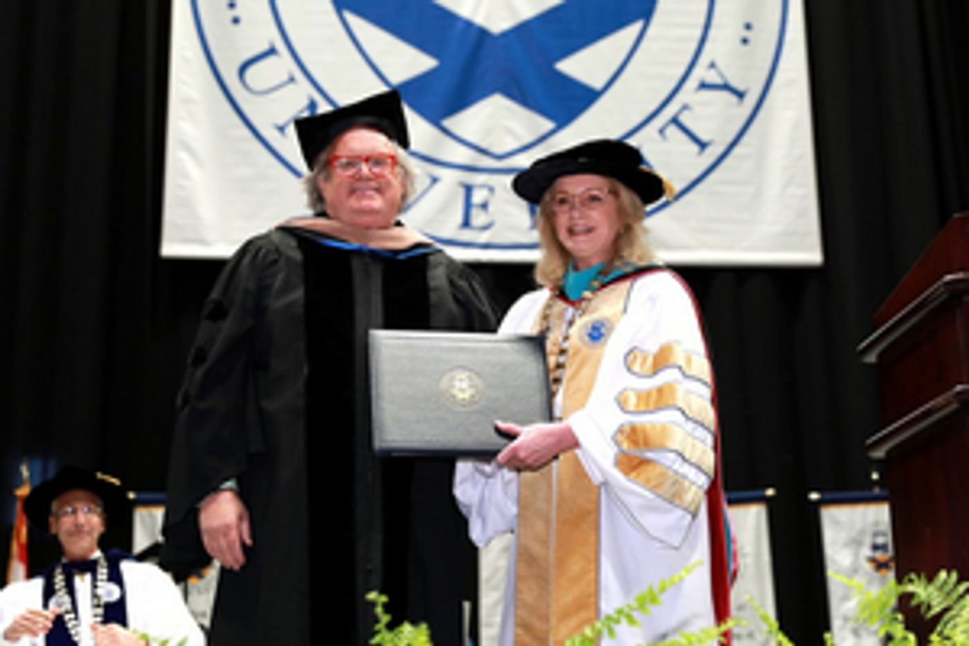 CHEF DAVID BURKE Receives Honoray Doctorate from Johnson & Wales University  Image